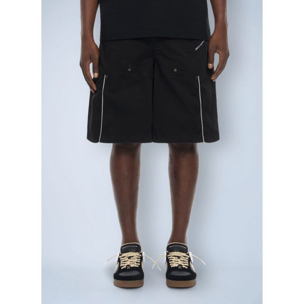 Off-White Men Owr Gd Gab Milit Relax Shorts